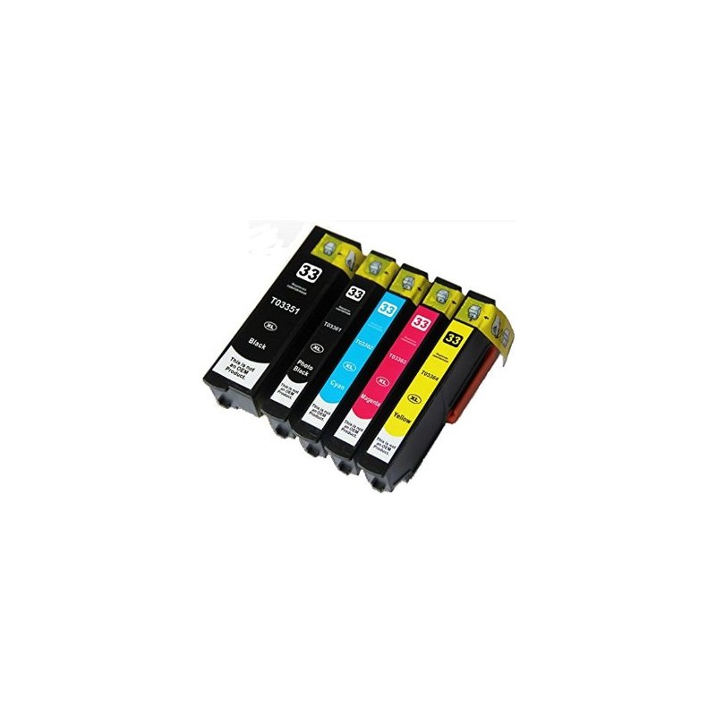 T3351 - T33XL ARANCIA - Cartuccia inkjet Nero compatibile per Epson Expression Home XP530, XP630, XP635, XP830. T3351 - T33XL ARANCIA - Cartuccia inkjet Nero compatibile per Epson Expression Home XP530, XP630, XP635, XP830.