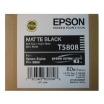 T5808 - Cartuccia originale Nero Matte Epson Pro 3800, 3800 GRAPH.