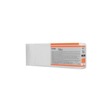 T636A - Cartuccia originale Arancio Epson Pro 7900, 9900. codice T636A00. T636A.