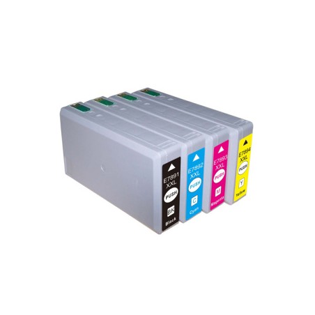 T7893 - 79XL - Cartuccia inkjet compatibile Magenta per Epson Workforcepro WF4630DWF, WF4640DTWF, WF5110DW