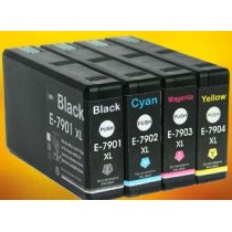 T7901 - 79XL - Cartuccia inkjet compatibile Nero per Epson Workforcepro WF4630DWF, WF4640DTWF, WF5110DW