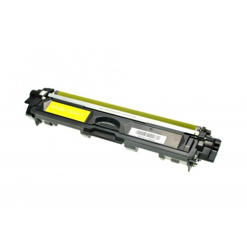 TN-245Y - Toner rigenerato Giallo per Brother HL 3140CW, HL 3150CDW, HL 3170CDW, Stampa fino a 2.200 pagine al 5% di copertura. TN-245Y - Toner rigenerato Giallo per Brother HL 3140CW, HL 3150CDW, HL 3170CDW, Stampa fino a 2.200 pagine al 5% di copertura.