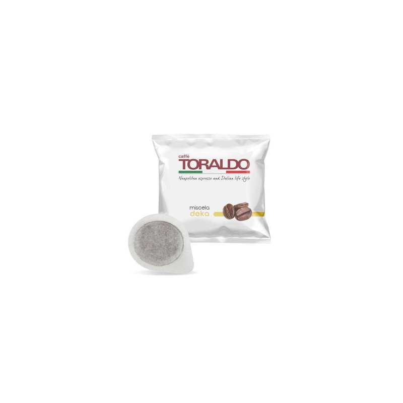 Toraldo Box Cialde 44mm Decaffeinato 150pz