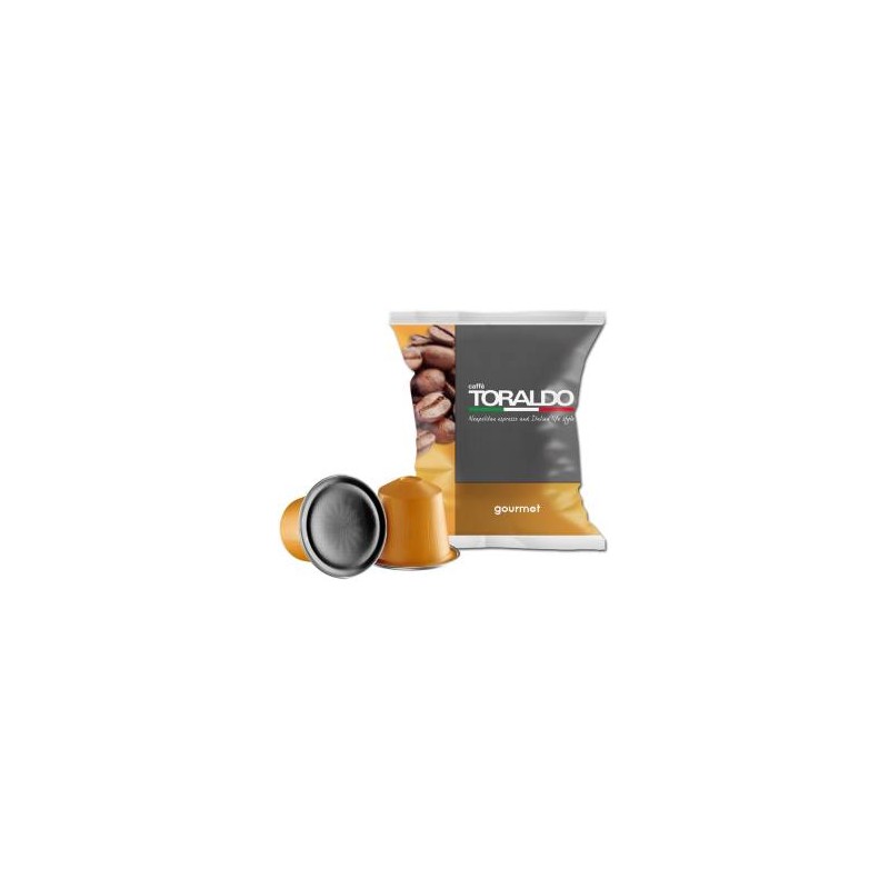 Toraldo Capsule Compatibili Nespresso Gourmet 100% Arabica 100pz