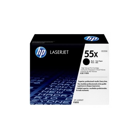 CE255X - TONER ORIGINALE NERO P 3015D, P 3015 DN, P 3015 X, P 3015.