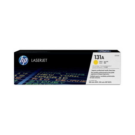 CF212A - 131A TONER ORIGINALE GIALLO HP PRO 200 COLOR M251N, M251NW, M251MFP, MFP M276NW.