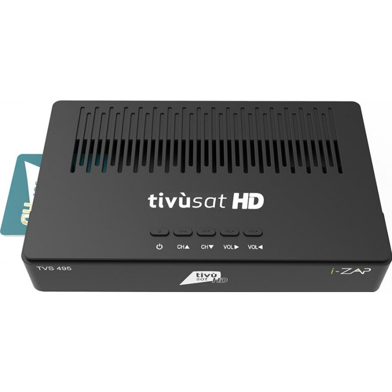 I-Zap Decoder TVS495 DVB-S2 HEVC 10 BIT HD/USB Tivùsat +