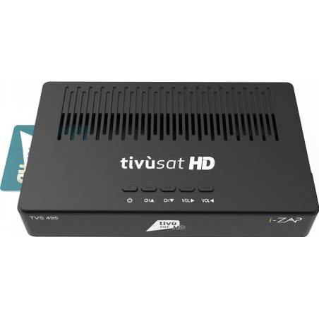 I-Zap Decoder TVS495 DVB-S2 HEVC 10 BIT HD/USB Tivùsat +