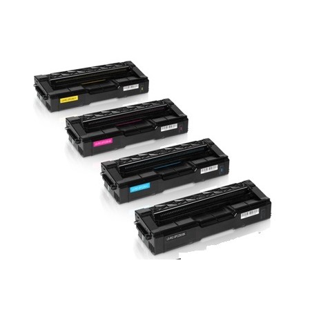 407546 - Toner Giallo per Ricoh Aficio C250SF, C250DN.