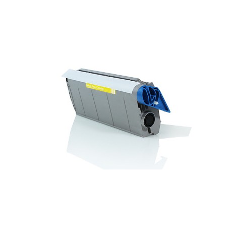 41963005 - Toner rigenerato Giallo per Oki C 7100, 7200, 7300, 7400, 7500. Stampa fino a 10.000 pagine al 5% di copertura.