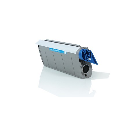 41963007 - Toner rigenerato Ciano per Oki C 7100, 7200, 7300, 7400, 7500. Stampa fino a 10.000 pagine al 5% di copertura.