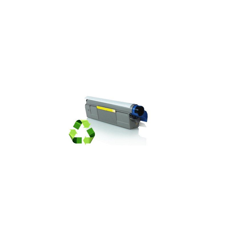 43324421 - Toner rigenerato Giallo per Oki C 5800N, 5900N, 5800DN, 5900DN, 5900DTN. Stampa fino a 10.000 pagine al 5% di copertu 43324421 - Toner rigenerato Giallo per Oki C 5800N, 5900N, 5800DN, 5900DN, 5900DTN. Stampa fino a 10.000 pagine al 5% di copertu