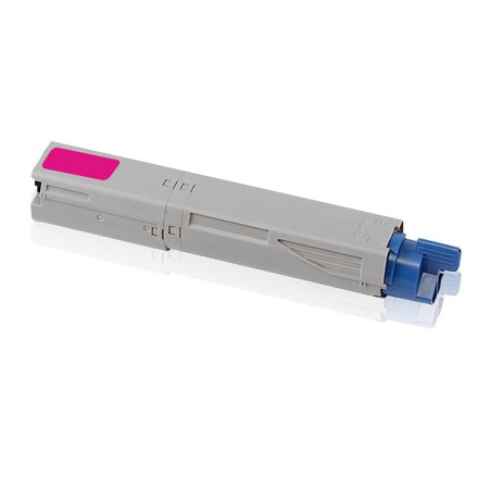 43459338 - Toner Rig. Magenta Con Chip Per Oki C 3300n, 3400n, 3450n,3600. Stampa Fino A 2.000 Pagine Al 5% Di Copertura.
