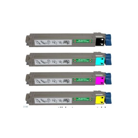 43837129 - Toner rigenerato Giallo per Oki C 9655N, 9655DN, 9655HDN, 9655HDTN