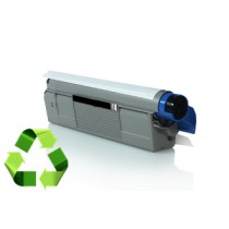 43865708 - Toner rigenerato Nero per Oki C 5650N, 5750N, 5650DN, 5750DN. Stampa fino a 8.000 pagine al 5% di copertura.