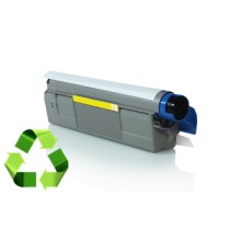 43872305 - Toner rigenerato Giallo per Oki C 5650N, 5750N, 5650DN, 5750DN. Stampa fino a 6.000 pagine al 5% di copertura.