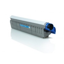 44059107 - Toner rigenerato Ciano per Oki C 810 N, 810 DN, 810 CDTN, 830 N, 830 DN. Stampa fino a 8.000 pagine al 5% di copertur