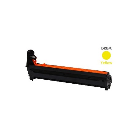 44064009 - Tamburo rigenerato Giallo per Oki C 801 N, 810 CDTN, 810 DN, 810 N, 821 DN, 830 CDTN, 830 DN, 830 N, 830 Series