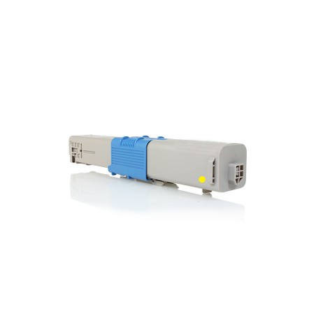 44469704 - Toner rigenerato Giallo per Oki C 330DN, C 310DN, C 510DN, C 530DN. Stampa fino a 2.000 pagine al 5% di copertura.