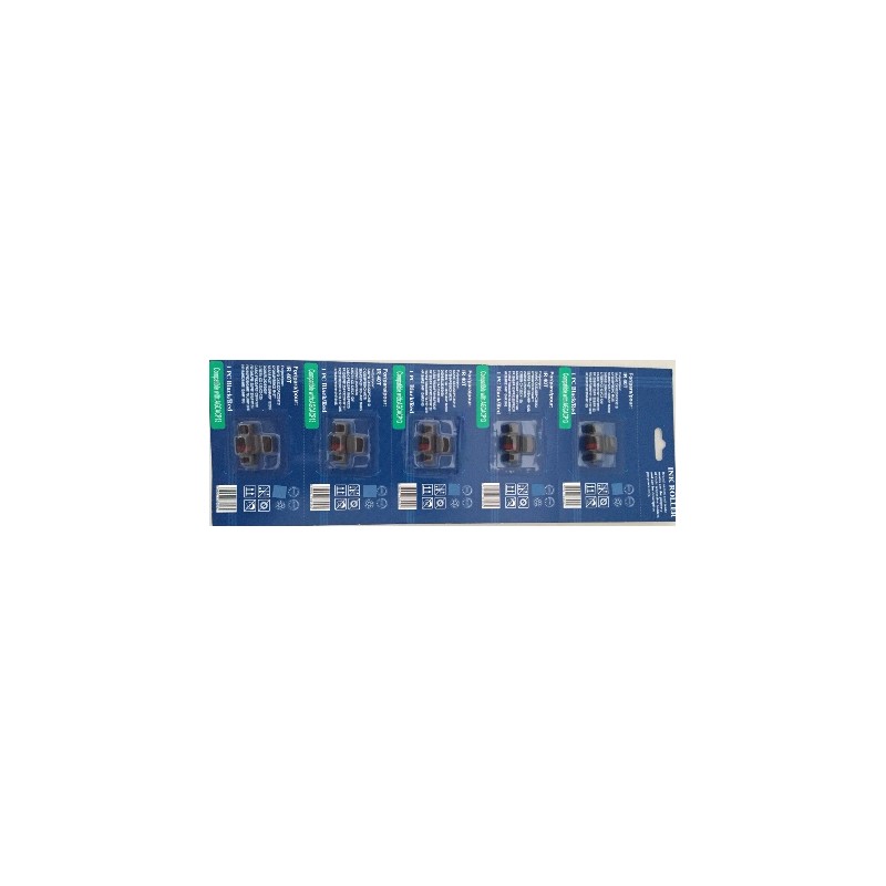 5 tamponi neri rossi universali compatibili per 4191A001 / CP-13 / IR40T 5 tamponi neri rossi universali compatibili per 4191A001 / CP-13 / IR40T