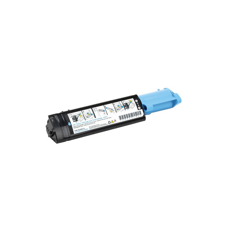 593-10061 - Toner Rigenerato Ciano Con Chip Per 3100 Cn. Stampa Fino A 4.000 Pagine Al 5% Di Copertura.