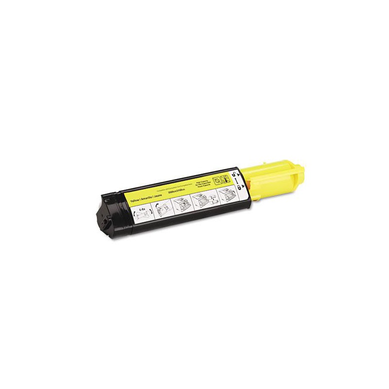 593-10063 - Toner Rigenerato Giallo Con Chip Per 3100 Cn. Stampa Fino A 4.000 Pagine Al 5% Di Copertura.