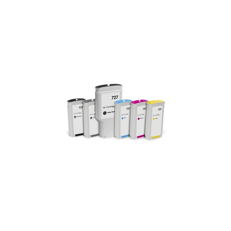 727 - B3P19A Cartuccia inkjet Rigenerata Ciano per HP Designjet T1500, T2500, T920 727 - B3P19A Cartuccia inkjet Rigenerata Ciano per HP Designjet T1500, T2500, T920