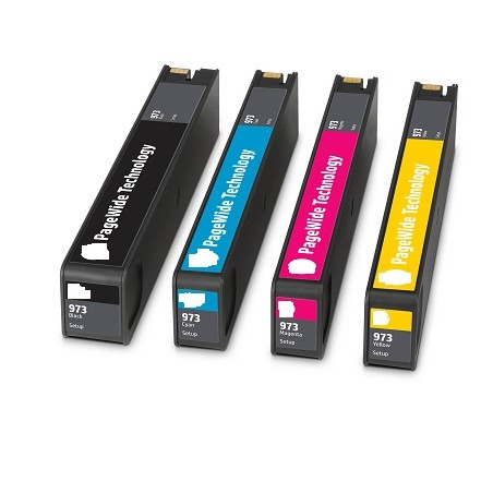 973XL - F6T81AE Cartuccia inkjet Ciano Rigenerata HP PRO 452dw, 477dw, P57750dw, P55250dw